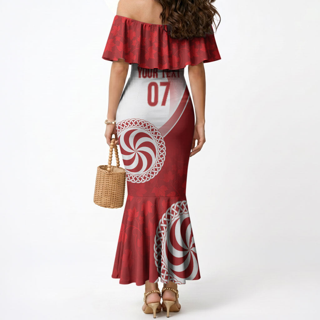 Georgia Rugby Custom Borjgalosnebi Mermaid Dress Champions Lelos