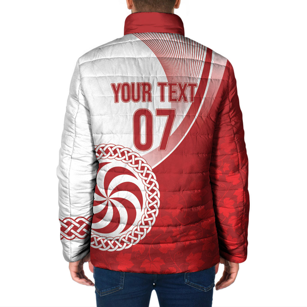 Georgia Rugby Custom Borjgalosnebi Padded Jacket Champions Lelos