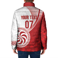 Georgia Rugby Custom Borjgalosnebi Padded Jacket Champions Lelos