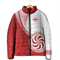 Georgia Rugby Custom Borjgalosnebi Padded Jacket Champions Lelos