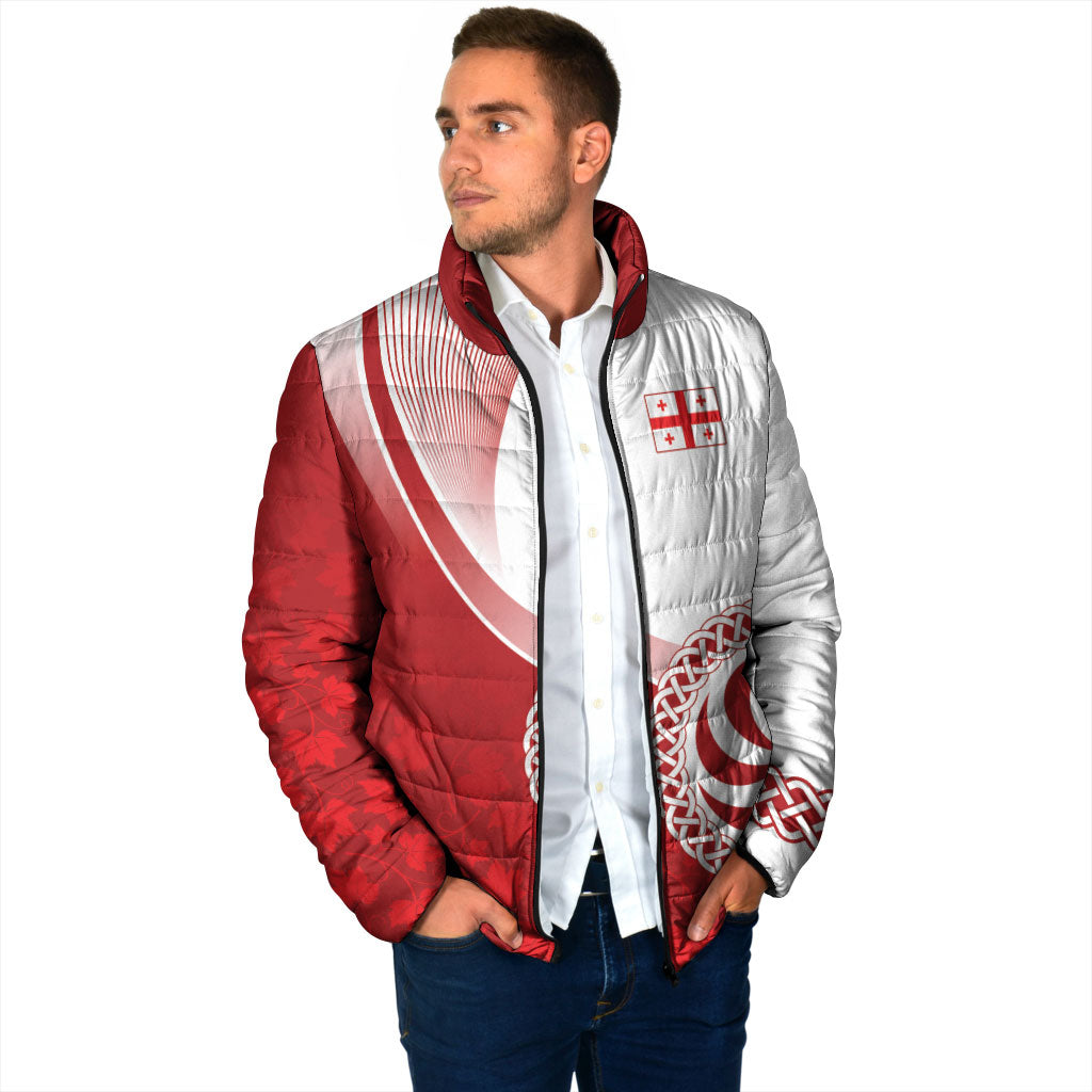Georgia Rugby Custom Borjgalosnebi Padded Jacket Champions Lelos