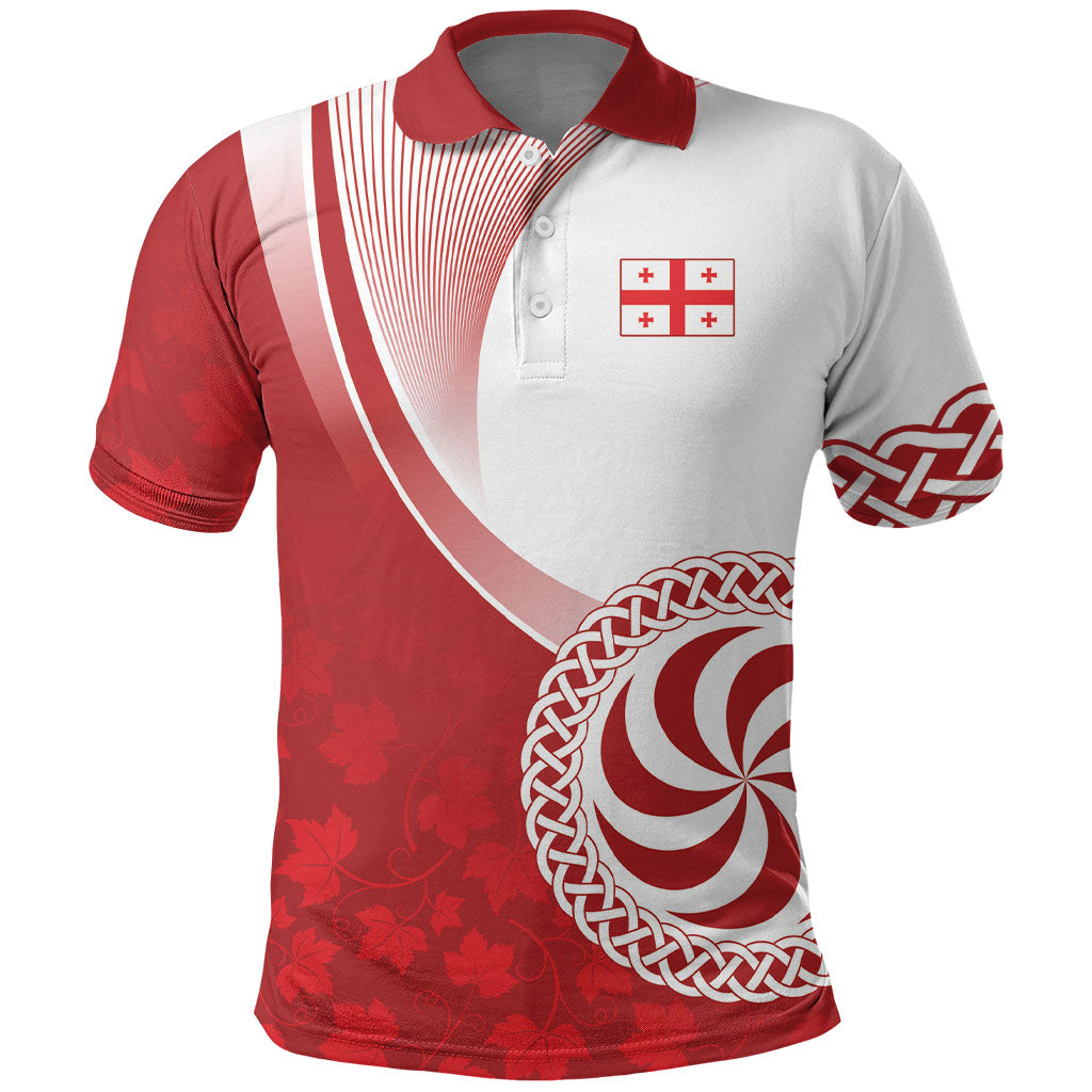 Georgia Rugby Custom Borjgalosnebi Polo Shirt Champions Lelos