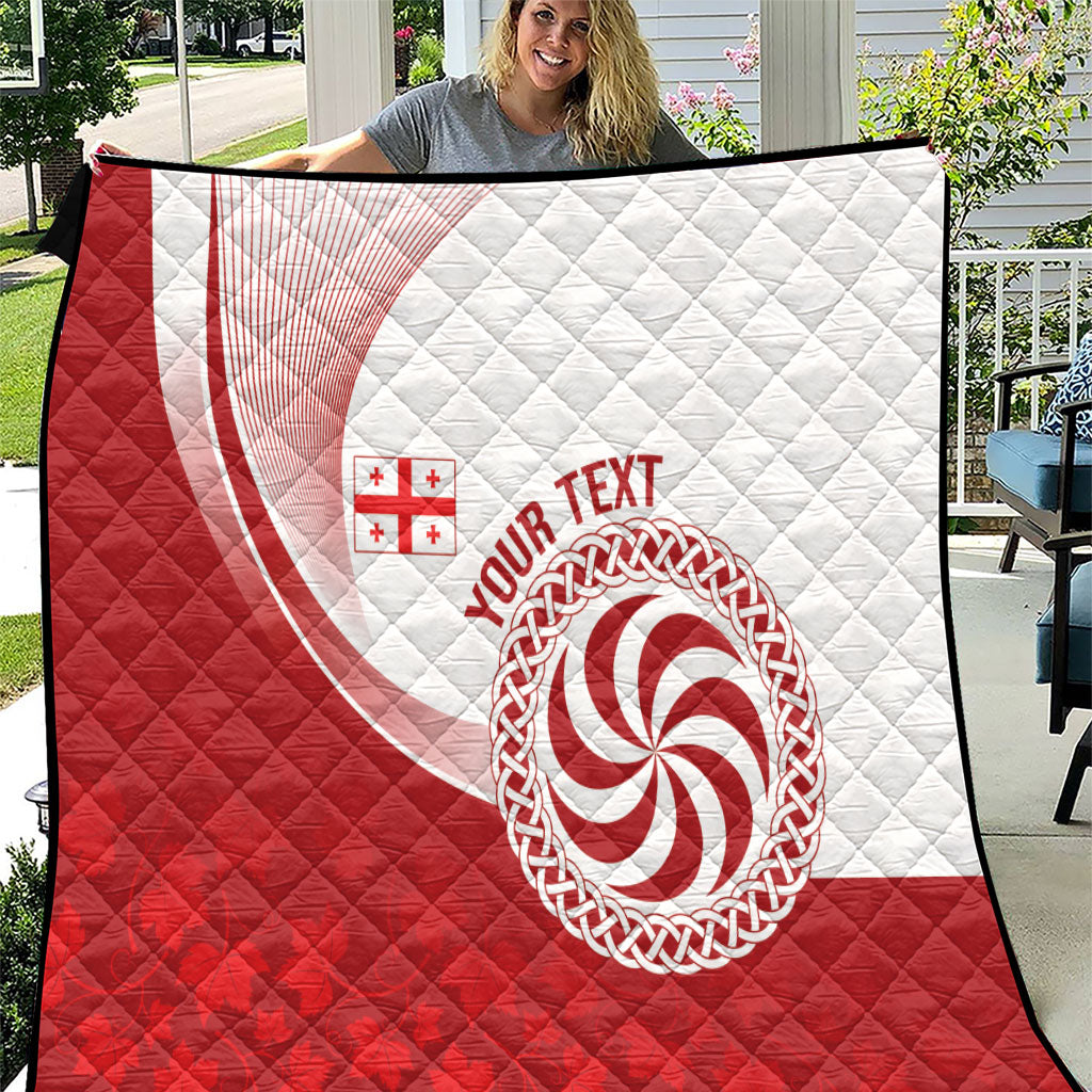 Georgia Rugby Custom Borjgalosnebi Quilt Champions Lelos