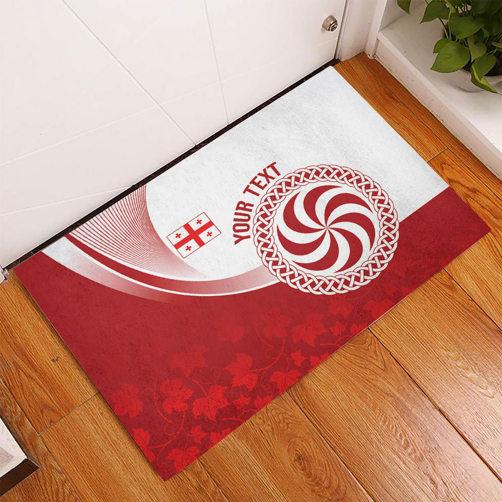 Georgia Rugby Custom Borjgalosnebi Rubber Doormat Champions Lelos