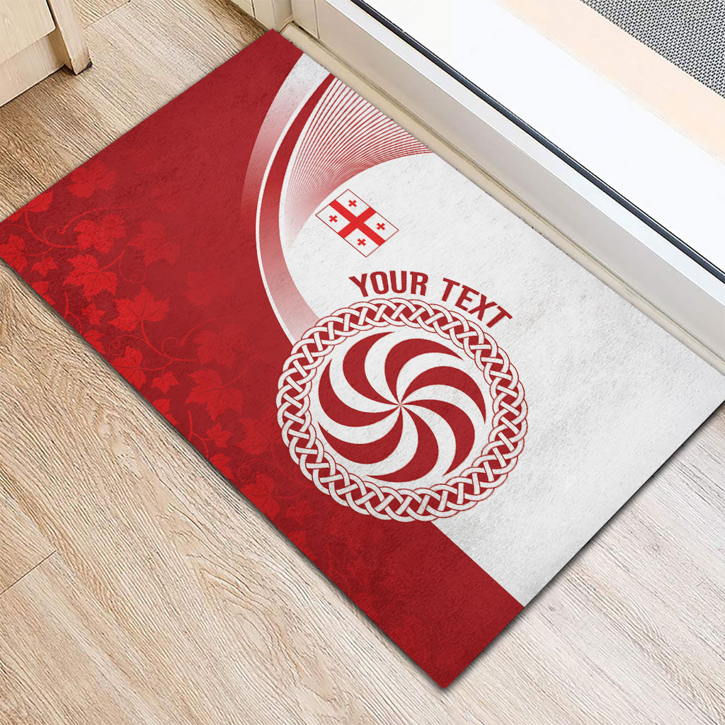 Georgia Rugby Custom Borjgalosnebi Rubber Doormat Champions Lelos