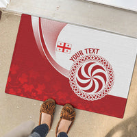 Georgia Rugby Custom Borjgalosnebi Rubber Doormat Champions Lelos