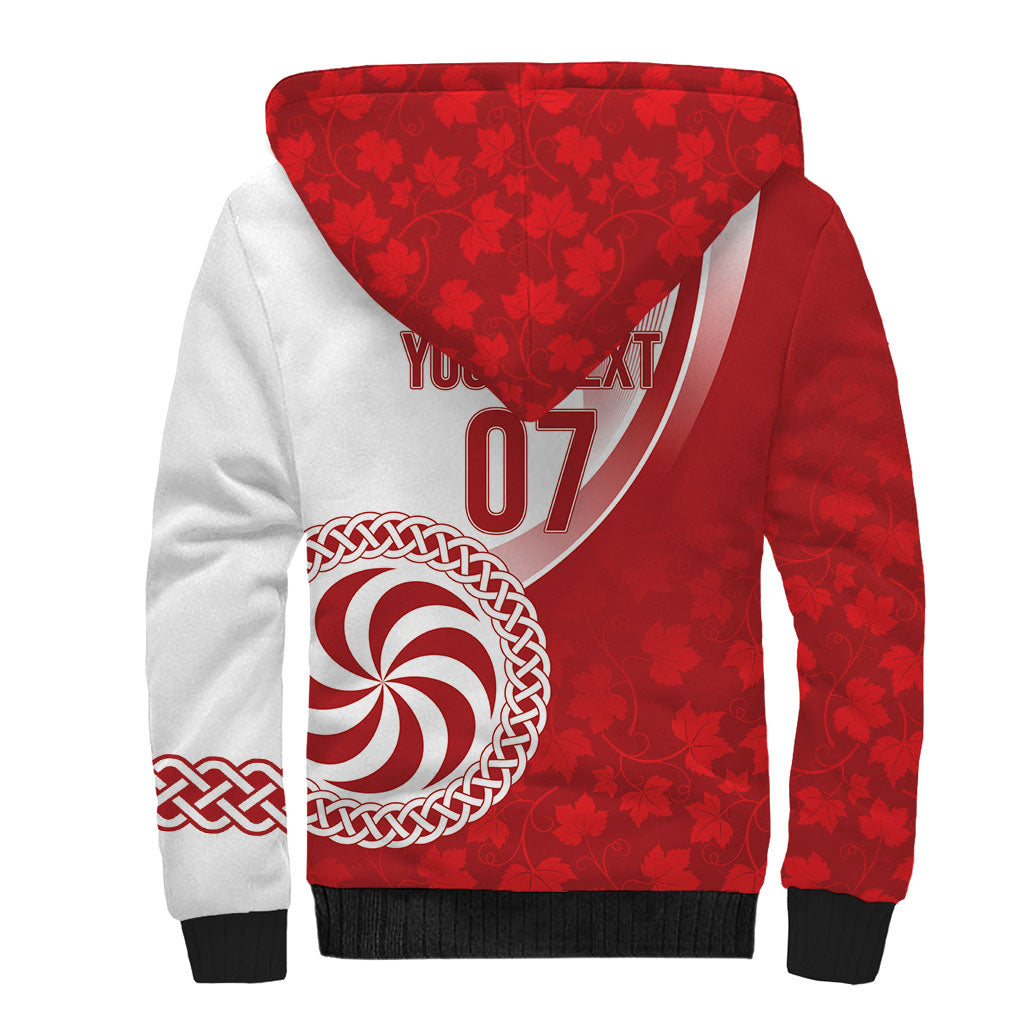 Georgia Rugby Custom Borjgalosnebi Sherpa Hoodie Champions Lelos