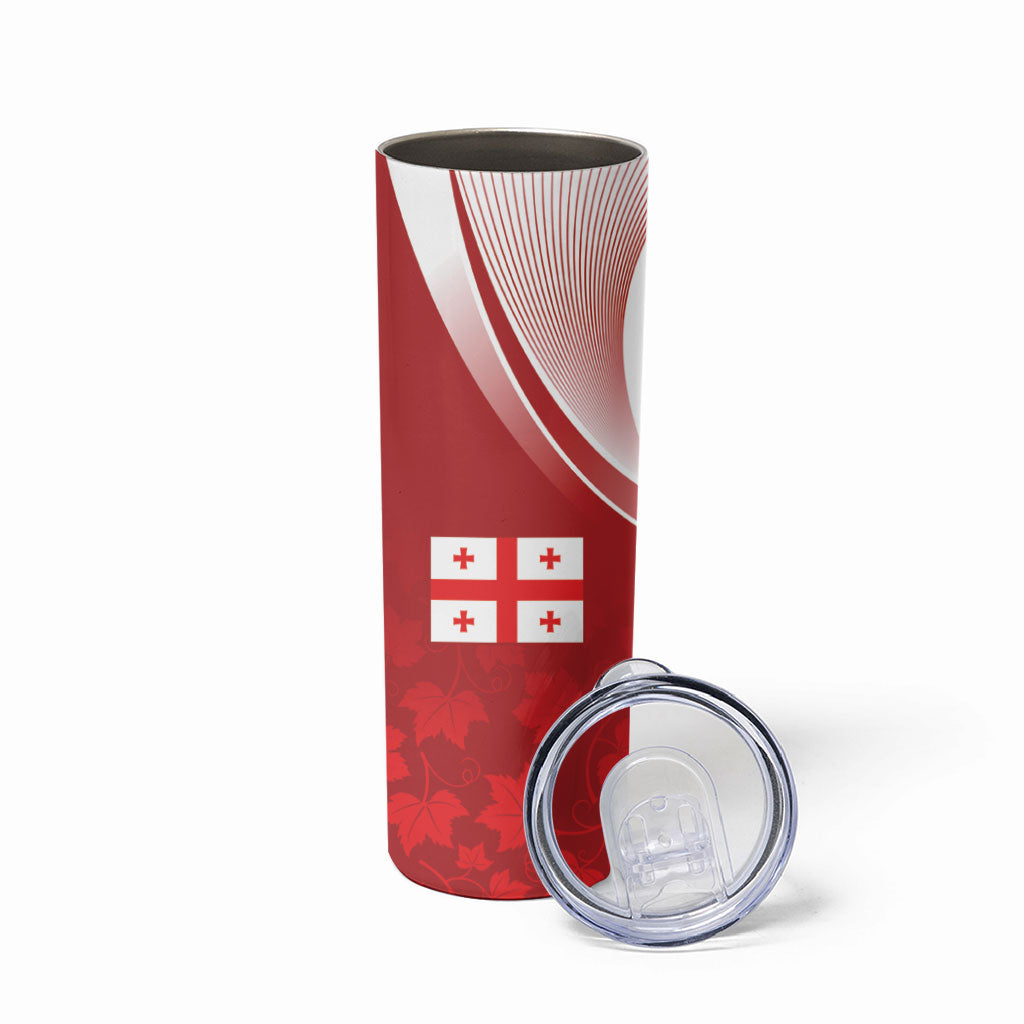 Georgia Rugby Custom Borjgalosnebi Skinny Tumbler Champions Lelos