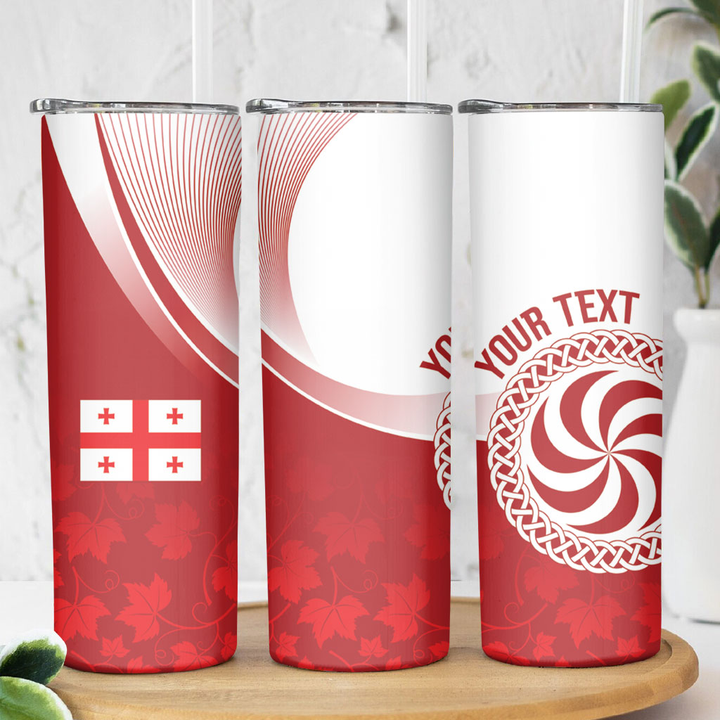 Georgia Rugby Custom Borjgalosnebi Skinny Tumbler Champions Lelos