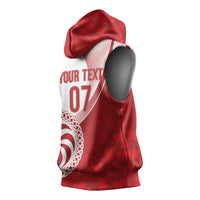 Georgia Rugby Custom Borjgalosnebi Sleeveless Hoodie Champions Lelos