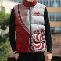 Georgia Rugby Custom Borjgalosnebi Sleeveless Puffer Jacket Champions Lelos