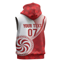 Georgia Rugby Custom Borjgalosnebi Sleeveless Zip Hoodie Champions Lelos