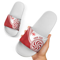 Georgia Rugby Custom Borjgalosnebi Slide Sandals Champions Lelos