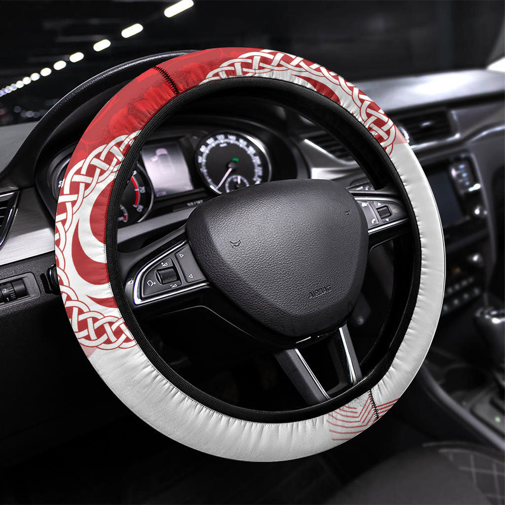 Georgia Rugby Borjgalosnebi Steering Wheel Cover Champions Lelos
