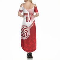 Georgia Rugby Custom Borjgalosnebi Summer Maxi Dress Champions Lelos