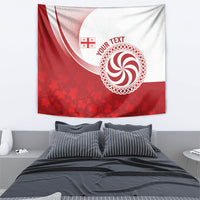 Georgia Rugby Custom Borjgalosnebi Tapestry Champions Lelos