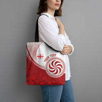 Georgia Rugby Custom Borjgalosnebi Tote Bag Champions Lelos