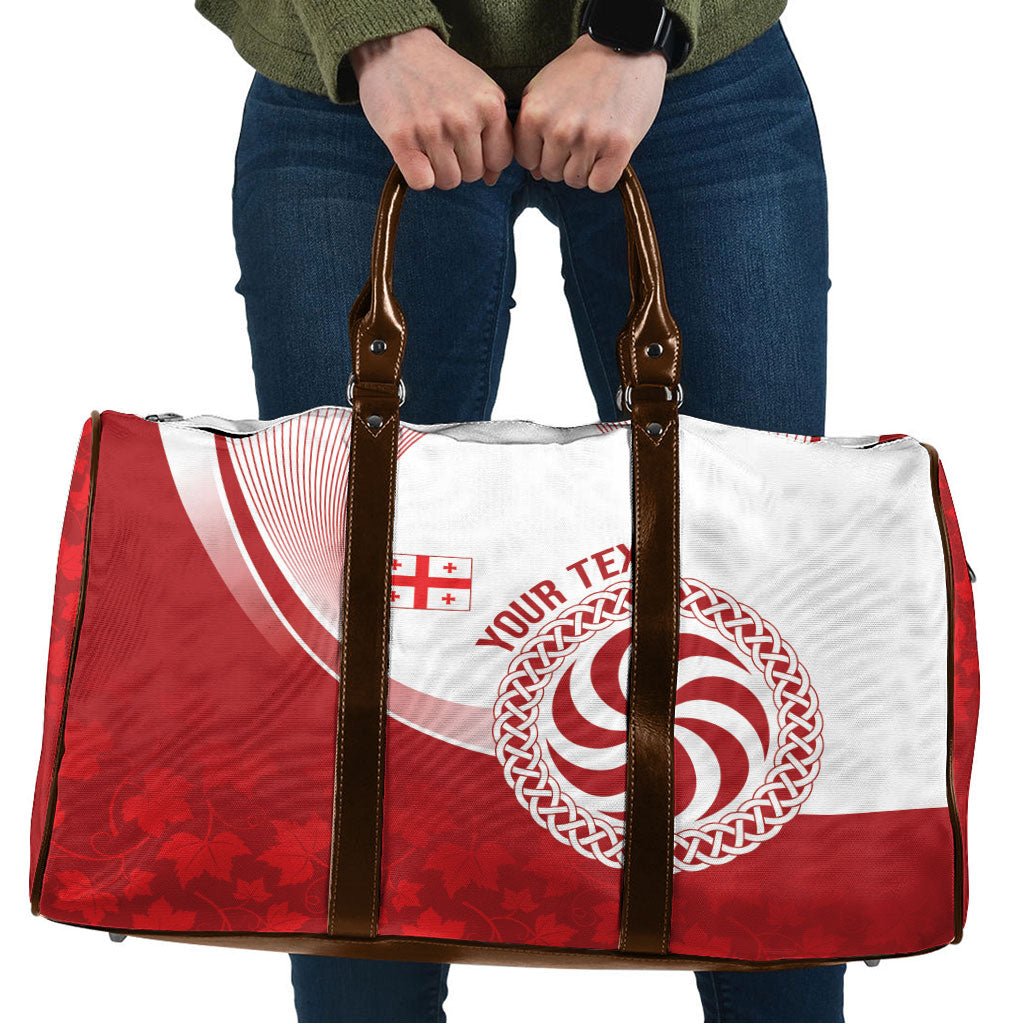 Georgia Rugby Custom Borjgalosnebi Travel Bag Champions Lelos