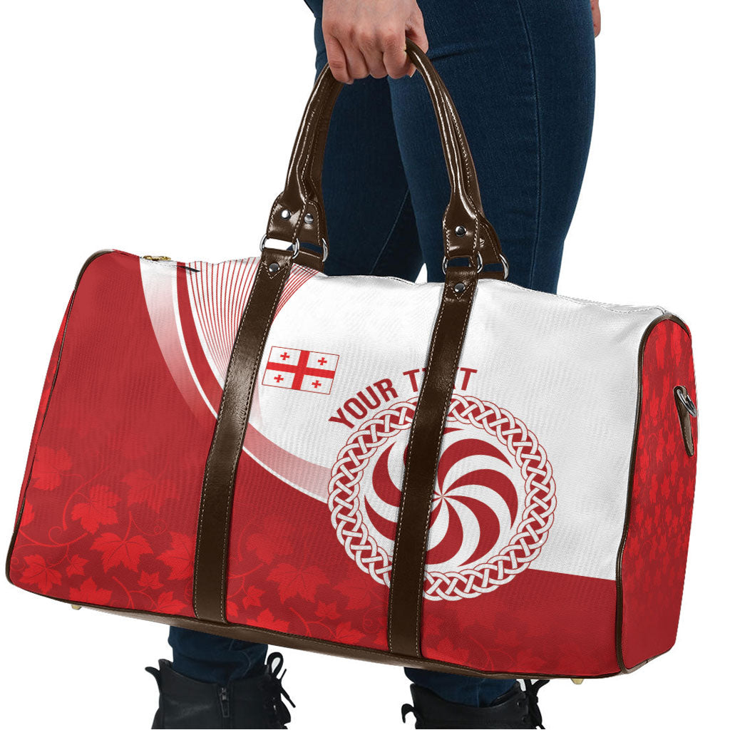 Georgia Rugby Custom Borjgalosnebi Travel Bag Champions Lelos