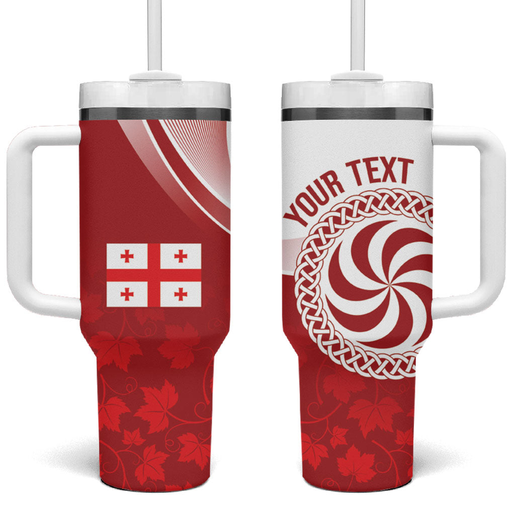 Georgia Rugby Custom Borjgalosnebi Tumbler With Handle Champions Lelos
