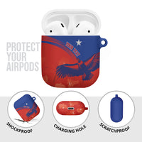 Chile Rugby Custom Los Condores AirPods Case Copihue Motifs