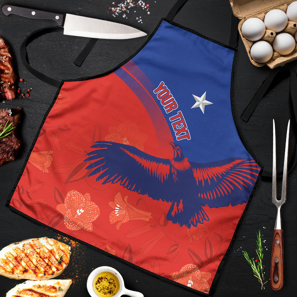 Chile Rugby Custom Los Condores Apron Copihue Motifs
