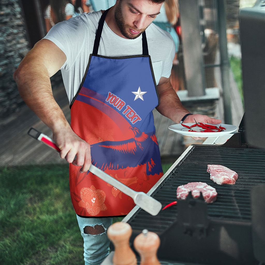 Chile Rugby Custom Los Condores Apron Copihue Motifs