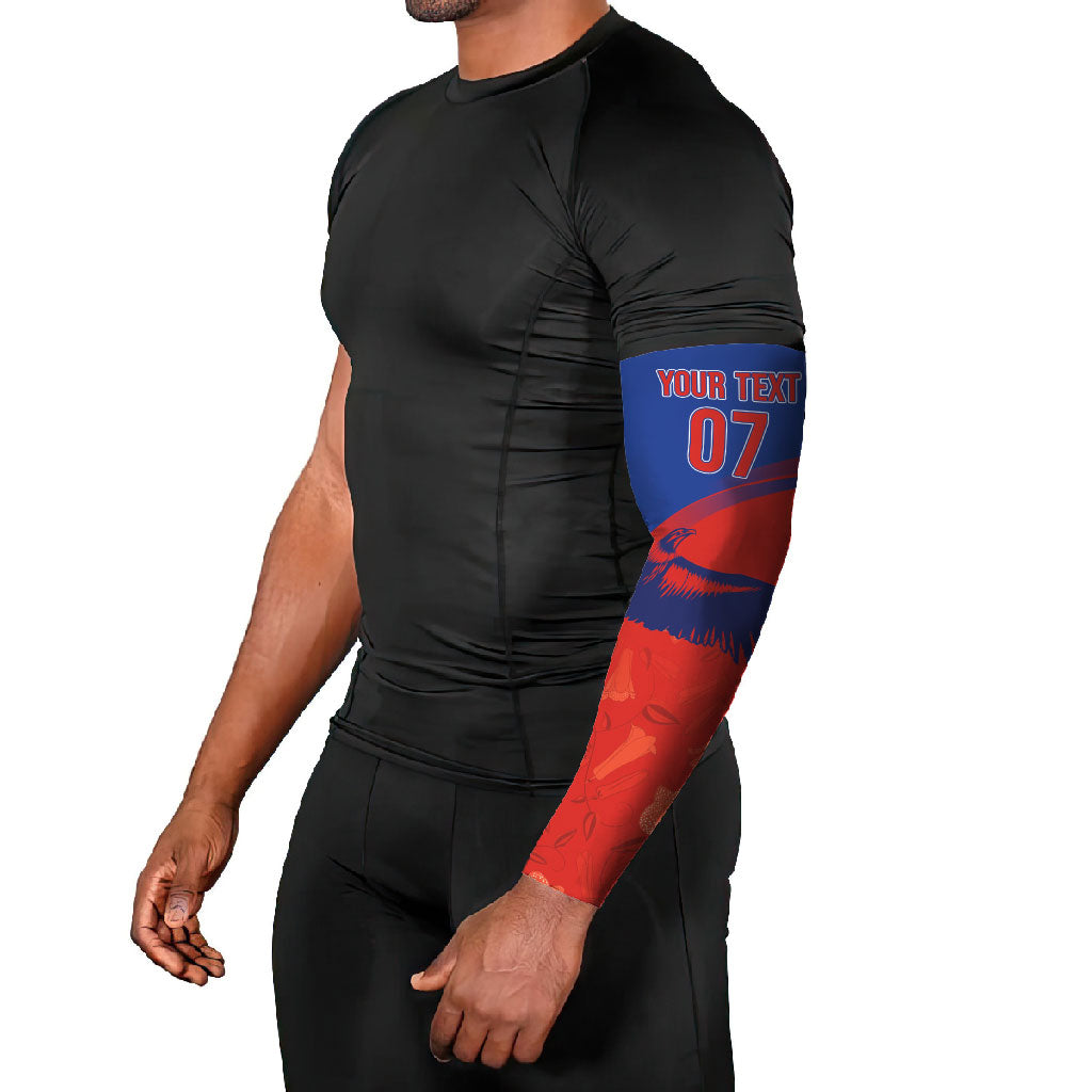 Chile Rugby Custom Los Condores Arm Sleeves Copihue Motifs