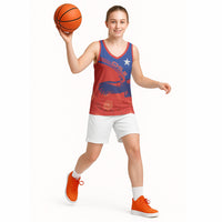 Chile Rugby Custom Los Condores Basketball Jersey Copihue Motifs