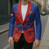 Chile Rugby Custom Los Condores Blazer Copihue Motifs