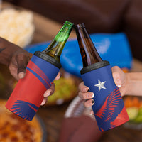 Chile Rugby Custom Los Condores 4 in 1 Can Cooler Tumbler Copihue Motifs