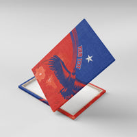 Chile Rugby Custom Los Condores Canvas Wall Art Copihue Motifs