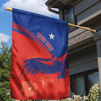 Chile Rugby Custom Los Condores Garden Flag Copihue Motifs