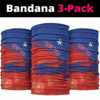 Chile Rugby Custom Los Condores Neck Gaiter Copihue Motifs