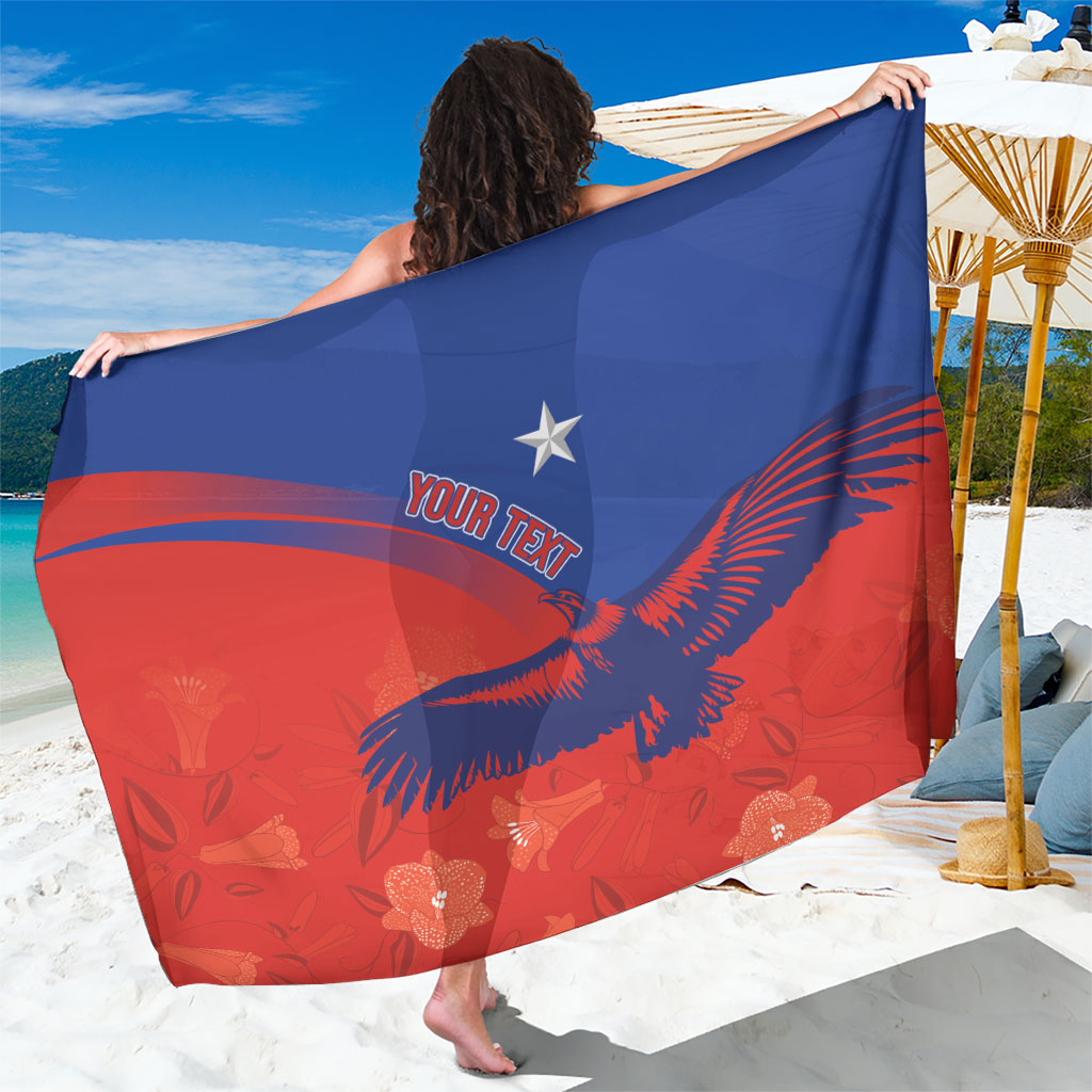 Chile Rugby Custom Los Condores Sarong Copihue Motifs