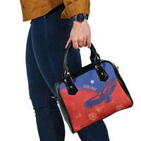 Chile Rugby Custom Los Condores Shoulder Handbag Copihue Motifs