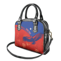 Chile Rugby Custom Los Condores Shoulder Handbag Copihue Motifs