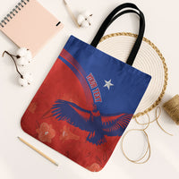 Chile Rugby Custom Los Condores Tote Bag Copihue Motifs