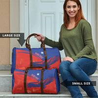 Chile Rugby Custom Los Condores Travel Bag Copihue Motifs