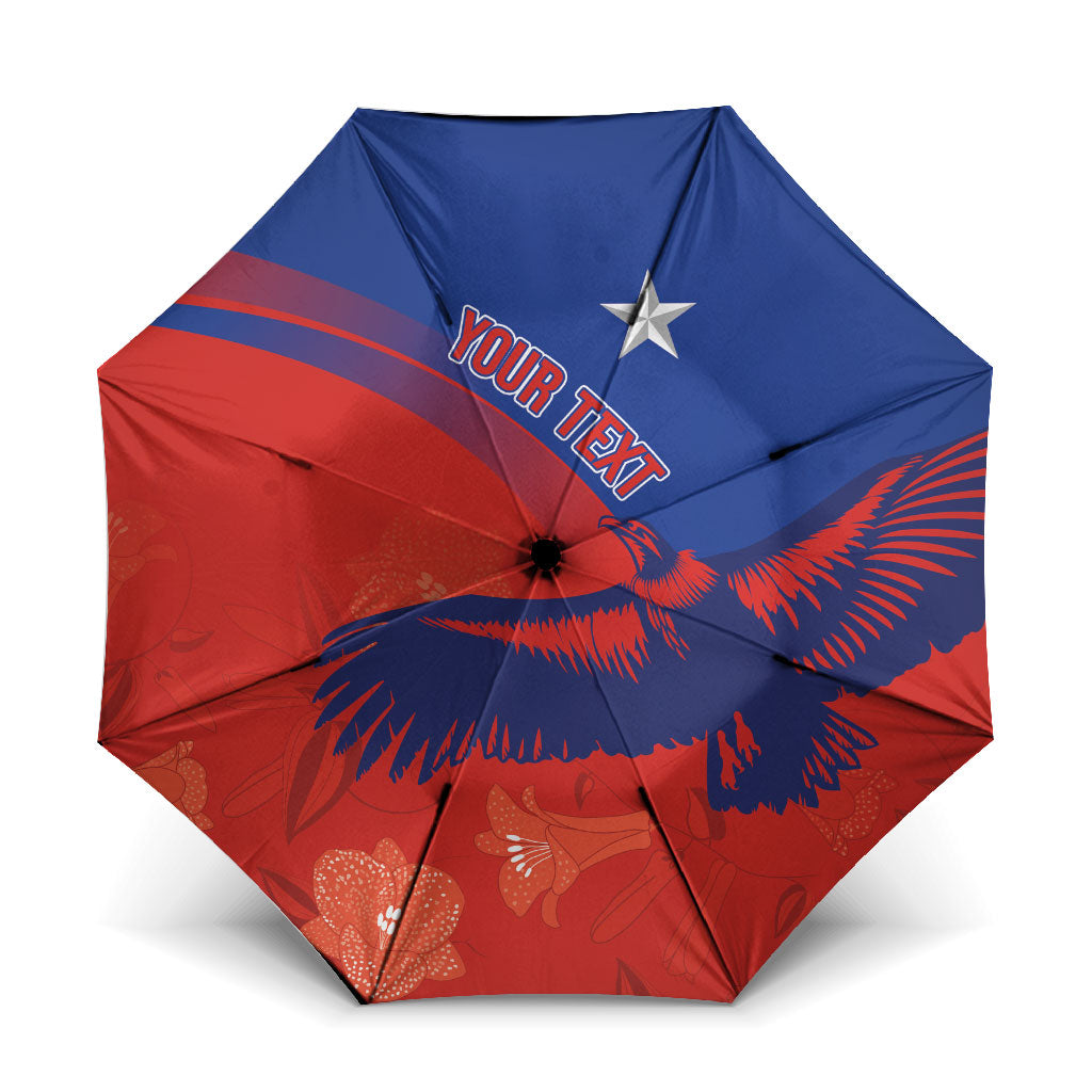 Chile Rugby Custom Los Condores Umbrella Copihue Motifs