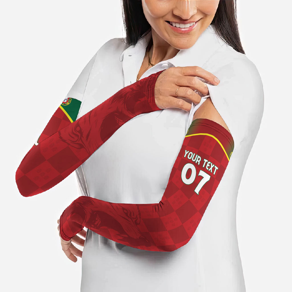 Portugal Rugby Custom Os Lobos Arm Sleeves Bandeira das Quinas Inspired