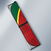 Portugal Rugby Custom Os Lobos Auto Sun Shade Bandeira das Quinas Inspired