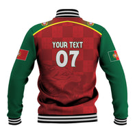 Portugal Rugby Custom Os Lobos Baseball Jacket Bandeira das Quinas Inspired