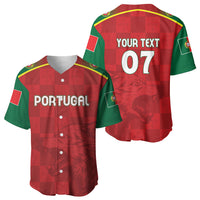 Portugal Rugby Custom Os Lobos Baseball Jersey Bandeira das Quinas Inspired
