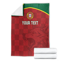 Portugal Rugby Custom Os Lobos Blanket Bandeira das Quinas Inspired