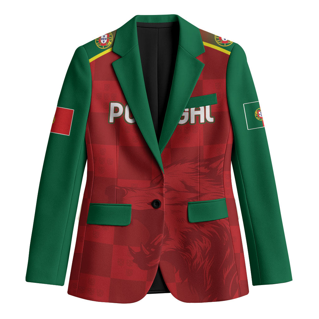 Portugal Rugby Custom Os Lobos Blazer Bandeira das Quinas Inspired