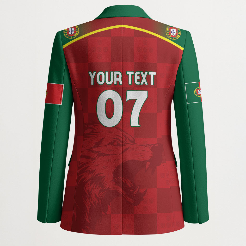 Portugal Rugby Custom Os Lobos Blazer Bandeira das Quinas Inspired