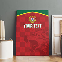 Portugal Rugby Custom Os Lobos Canvas Wall Art Bandeira das Quinas Inspired