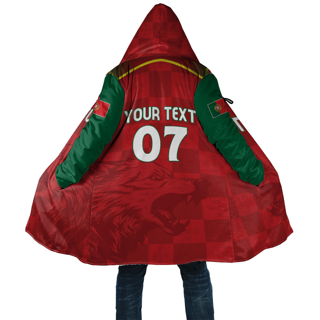 Portugal Rugby Custom Os Lobos Cloak Bandeira das Quinas Inspired