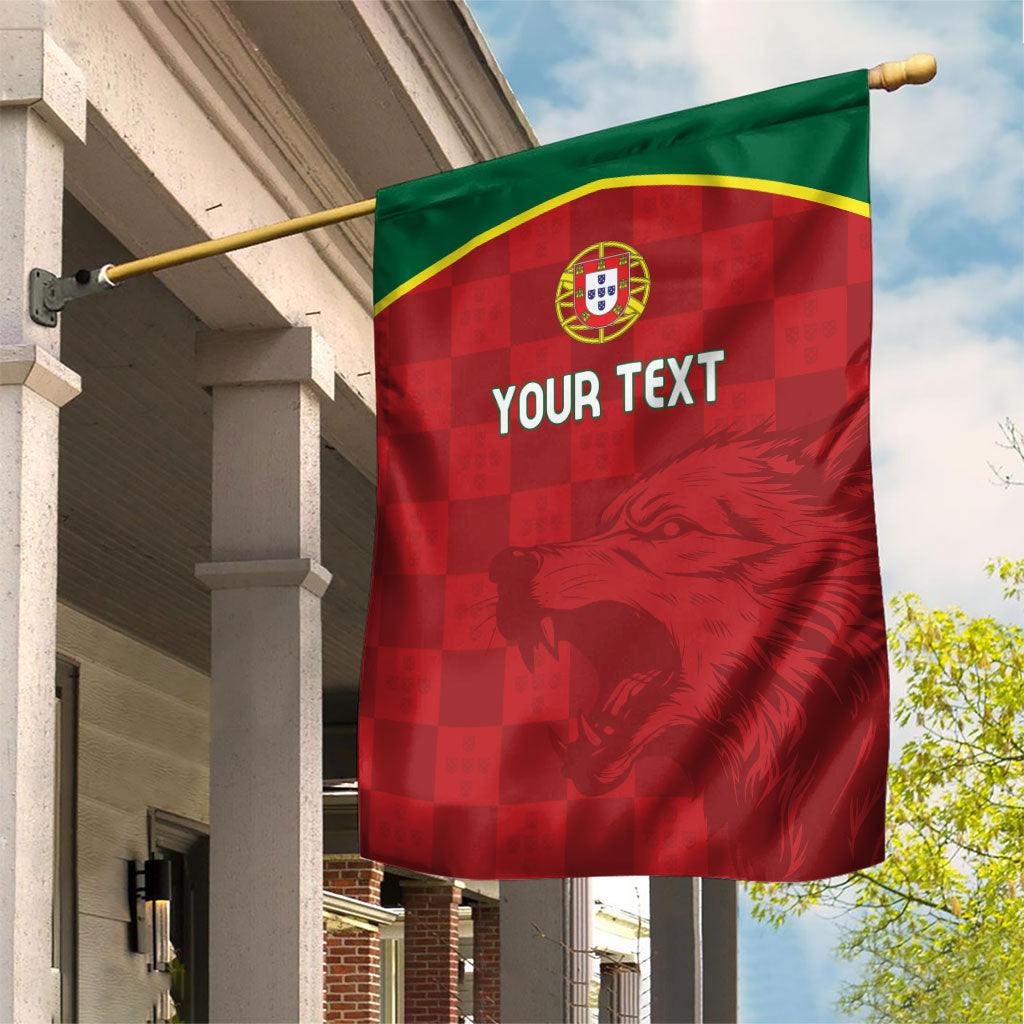 Portugal Rugby Custom Os Lobos Garden Flag Bandeira das Quinas Inspired